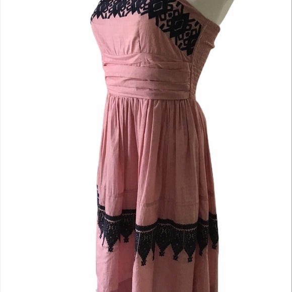 THML red strapless dress, size small - Picture 10 of 15